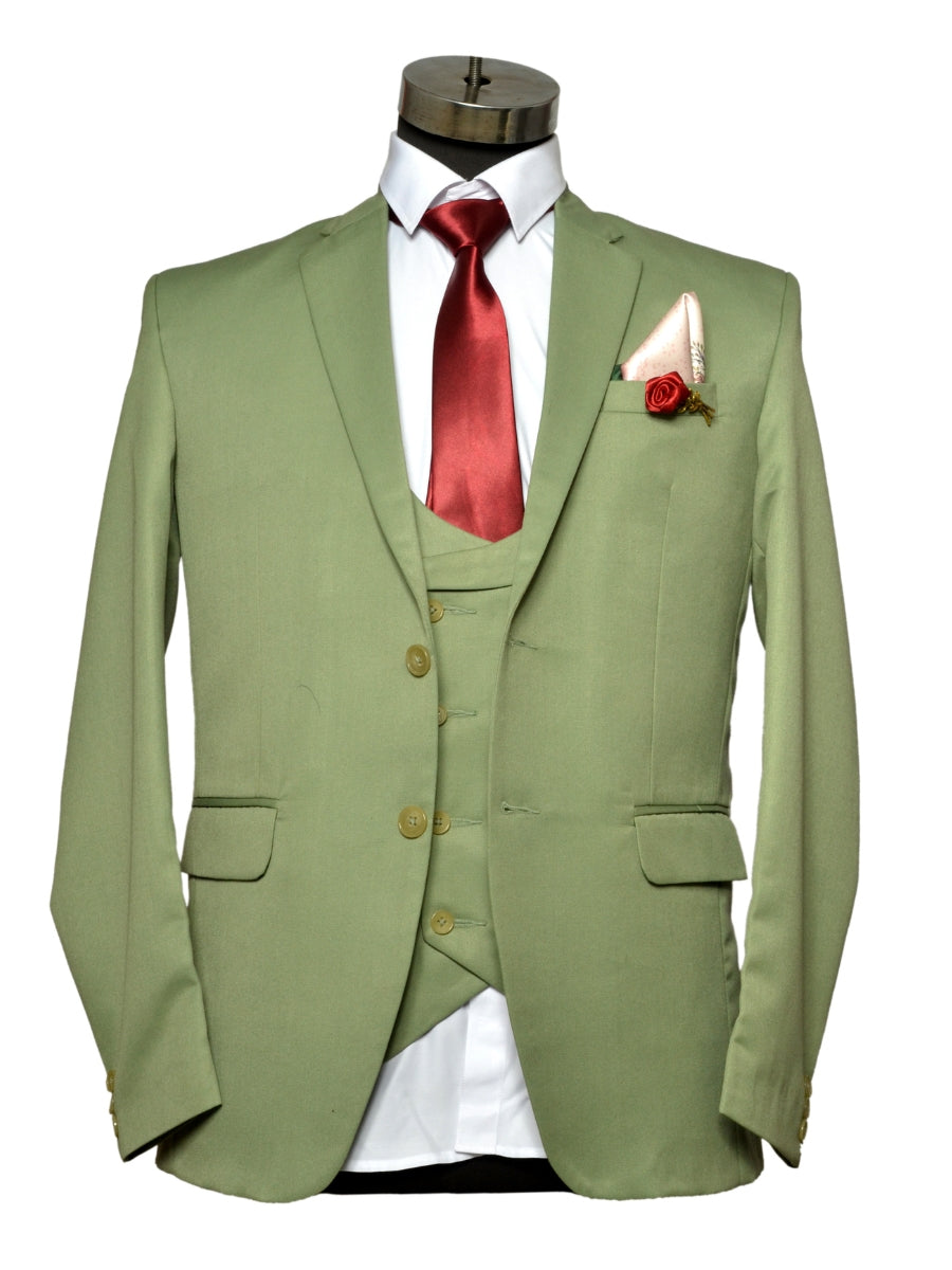 Parrot green coat pant deals