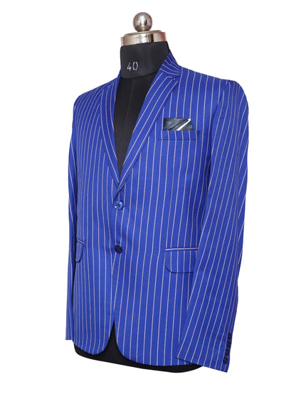 Tweed Blazers Blue for Men